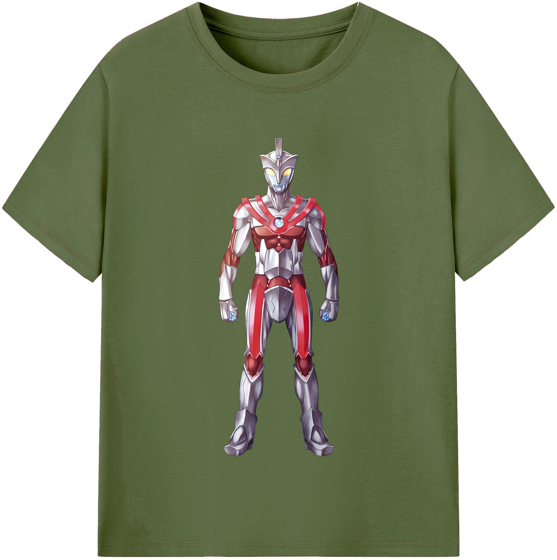 （画像用） ウルトラマン Ultraman 綿100％半袖Tシャツ（フロントプリント）